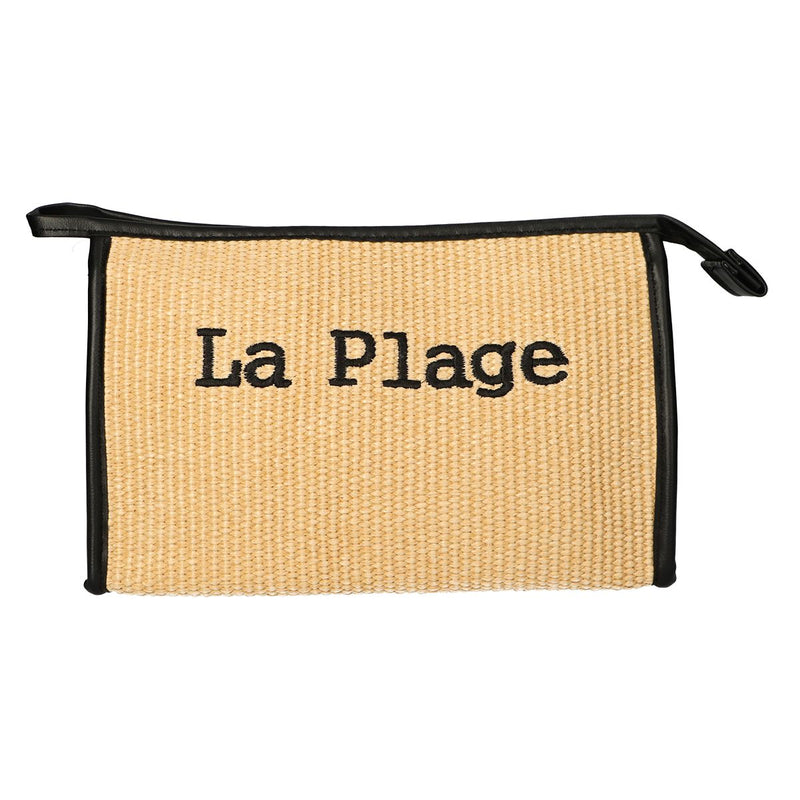 Afbeelding laden in galerijviewer, Traveller toilettas riet la plage 30x20cm