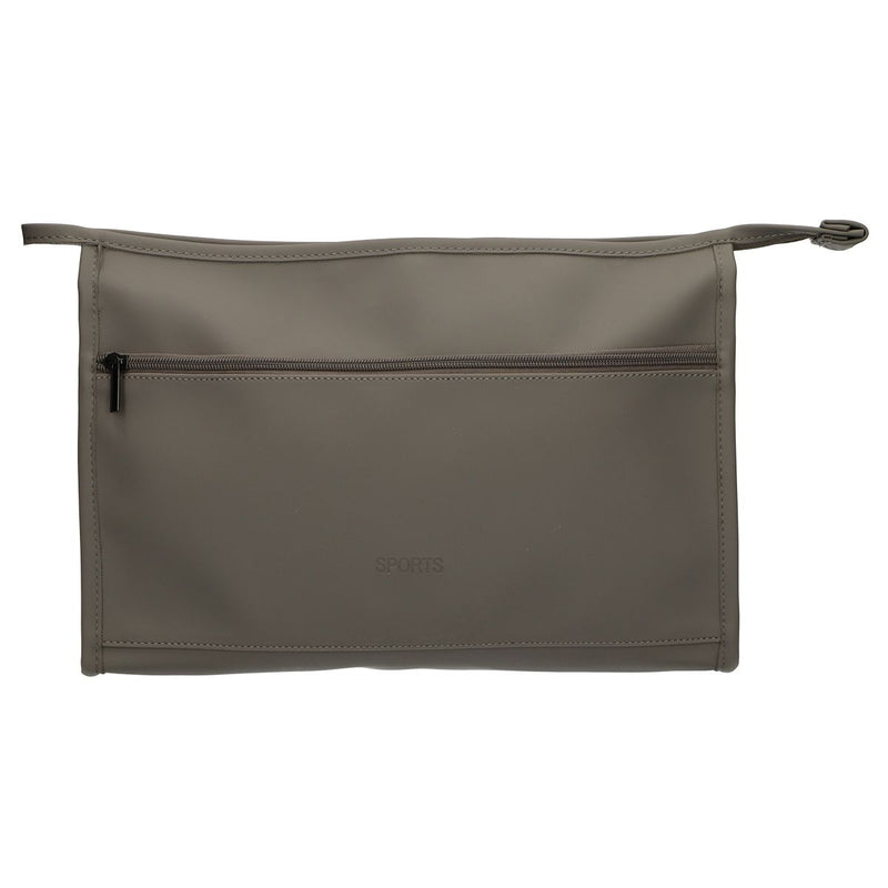 Afbeelding laden in galerijviewer, Traveller toilettas sports waterdicht grijs 35cm x 22,5cm