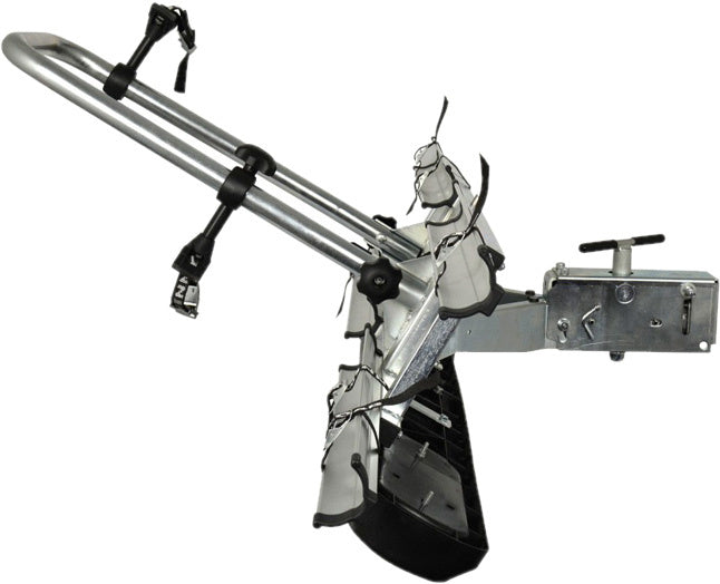 Afbeelding laden in galerijviewer, Twinny load Fietsendrager e-Carrier Base 127 cm zilver zwart