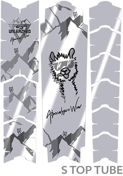 Afbeelding laden in galerijviewer, Unleazhed unscratch frame protector film - alpocalypse alpine rose samerberg black glossy