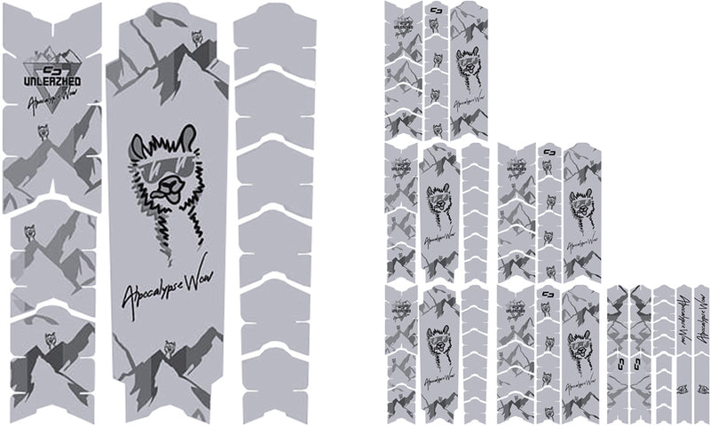 Afbeelding laden in galerijviewer, Unleazhed unscratch frame protector film - alpocalypse alpine rose samerberg black matt