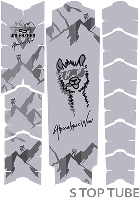 Afbeelding laden in galerijviewer, Unleazhed unscratch frame protector film - alpocalypse alpine rose samerberg black matt