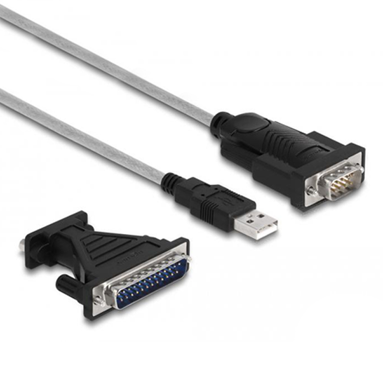 Afbeelding laden in galerijviewer, Delock usb 2.0 naar rs-232 d-sub 9 adapter, 1.8 m.