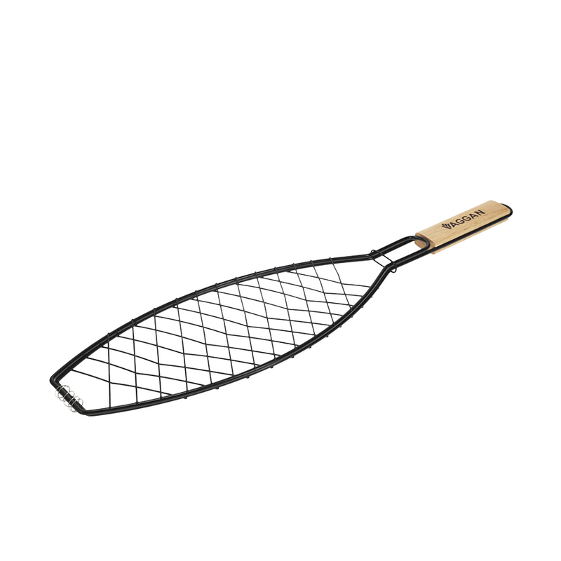 Afbeelding laden in galerijviewer, Vaggan barbecue visgrill zwart 35x14cm