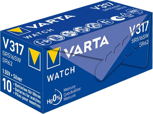 Afbeelding laden in galerijviewer, Varta 317 sr62 10 stuks in doosje