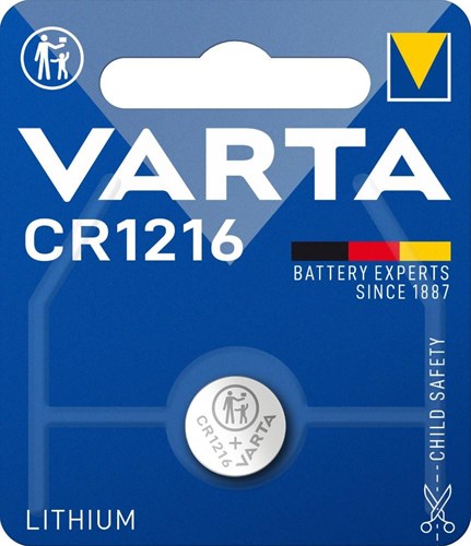 Afbeelding laden in galerijviewer, Varta cr1216 lithium 3v bl.a1 3240320