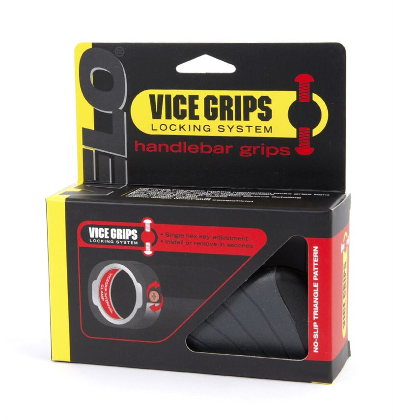 Afbeelding laden in galerijviewer, Velo handvat ergo visegrip alu kraton gel 95 135mm, zwart
