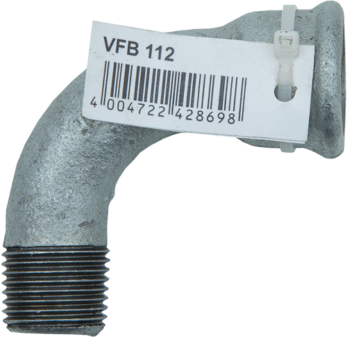 Afbeelding laden in galerijviewer, Cornat galva bocht mv 1 2 90gr (1) - vfb112