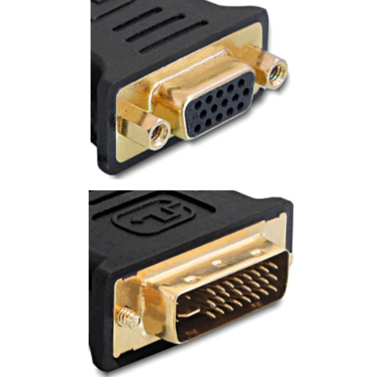 Afbeelding laden in galerijviewer, Delock adapter dvi-i naar vga (zwart, 65016)