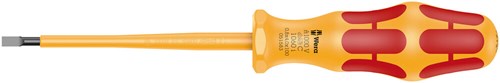 Afbeelding laden in galerijviewer, Wera 1060 i vde-geïsoleerde kraftform sleuf-schroevendraaier, 0.8 x 4 x 100 mm - 05051583001