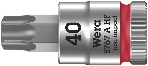 Afbeelding laden in galerijviewer, Wera 8767 a hf torx® zyklop bit dop-combinatie met 1 4 aandrijving met vasthoudfunctie , tx 40 x 28 mm - 1 stuk(s) - 05003371001