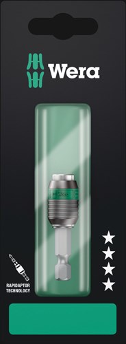 Afbeelding laden in galerijviewer, Wera 889 4 1 k rapidaptor universele bithouder, 1 4 duim x 50 mm - 1 stuk(s) - 05073421001