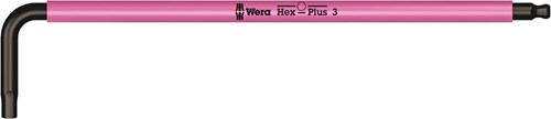 Afbeelding laden in galerijviewer, Wera 950 spkl stiftsleutel multicolour, metrisch, blacklaser, hex-plus, 3.0 mm - 1 stuk(s) - 05022606001