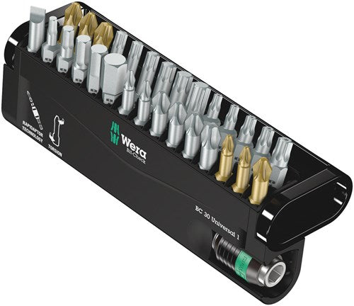 Afbeelding laden in galerijviewer, Wera bit-check 30 universal 1 bitset (30-delig)