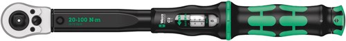 Afbeelding laden in galerijviewer, Wera momentsleutel | 1 2 inch 20-100 nm | 1 stuk - 05075625001 05075625001