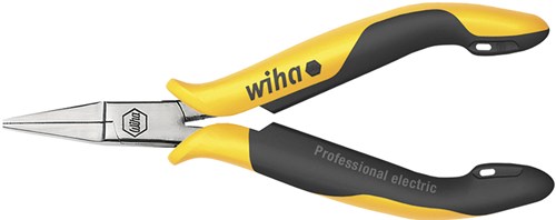Afbeelding laden in galerijviewer, Wiha platbektang professional esd | korte vlakke bekken | 120 mm | 4 3 4 - 26806 - 26806