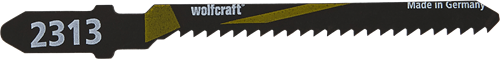 Afbeelding laden in galerijviewer, Wolfcraft decoupeerzaagblad | hcs | l=76mm | t-schaft | 2 stuks - 2313000