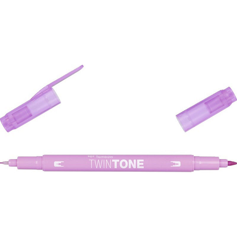 Afbeelding laden in galerijviewer, Tombow • twintone dual-tip brushpen candy pink
