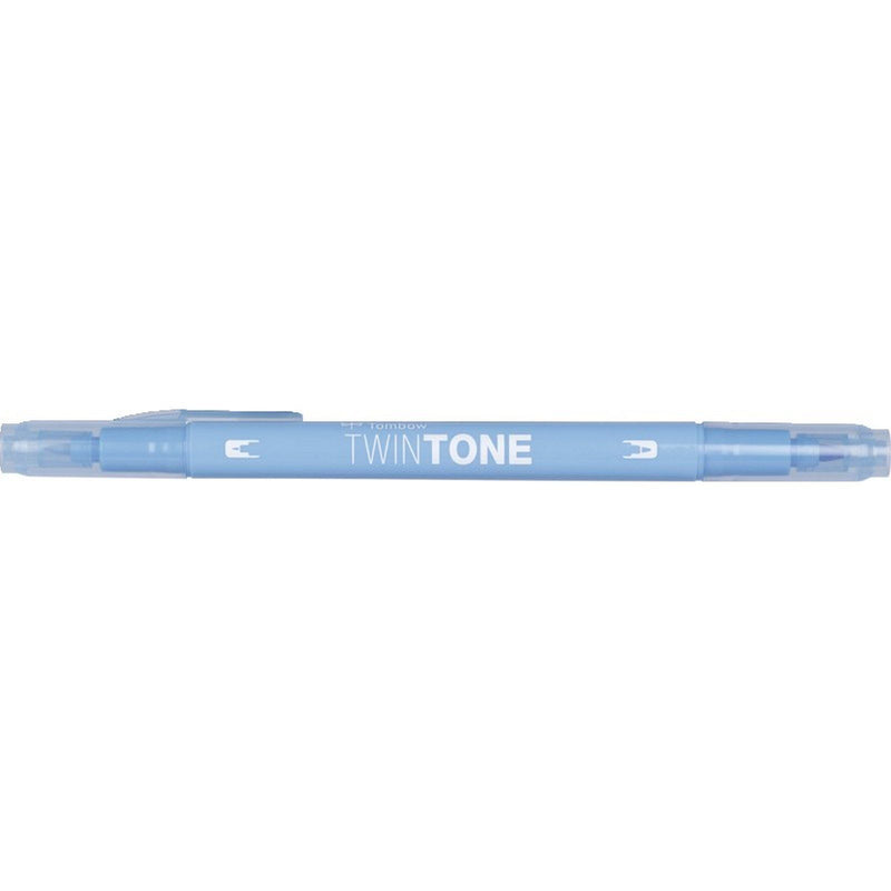 Afbeelding laden in galerijviewer, Tombow • twintone dual-tip brushpen saxe blue