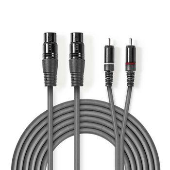 Afbeelding laden in galerijviewer, Nedis xlr audiokabel