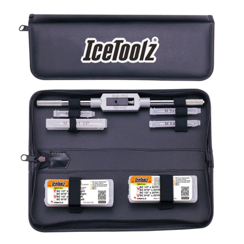Afbeelding laden in galerijviewer, Tapset met wringijzer IceToolz Xpert E158