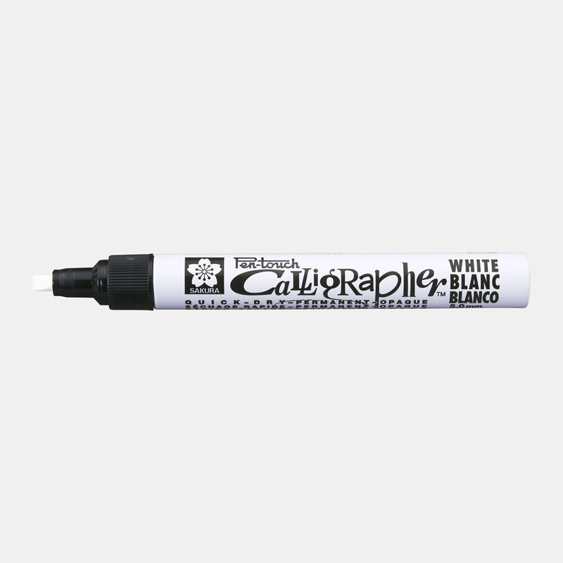 Afbeelding laden in galerijviewer, Sakura • pen-touch kalligrafie pen medium wit