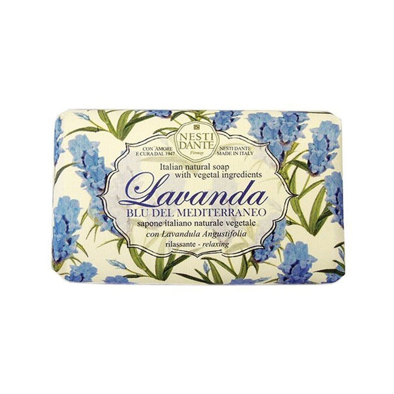 Afbeelding laden in galerijviewer, Nesti dante lavanda blu del mediterraneo zeep 150gr.