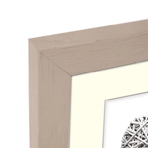 Afbeelding laden in galerijviewer, Zep Fotolijst V33102 Regent 2 Taupe 3x 10x15 cm (23x40)