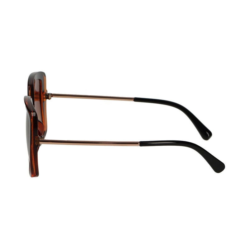 Afbeelding laden in galerijviewer, Spectrum zonnebril vlinder gradient tortoise bruin dames