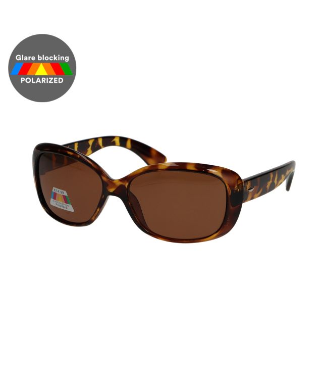 Afbeelding laden in galerijviewer, Spectrum polarized zonnebril ovaal tortoise bruin dames
