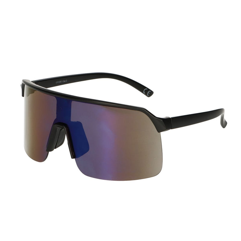 Afbeelding laden in galerijviewer, Spectrum zonnebril groot sport zwarte coating heren