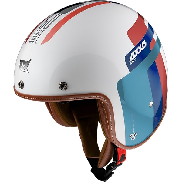 Afbeelding laden in galerijviewer, Axxis Helm Hornet Old Style Glans Blauw XS