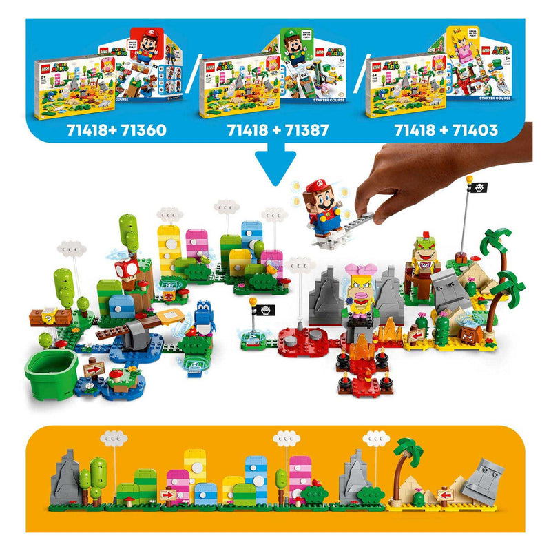 Afbeelding laden in galerijviewer, Lego LEGO Super Mario 71418 Makersset: Creatieve Gereedschapskist