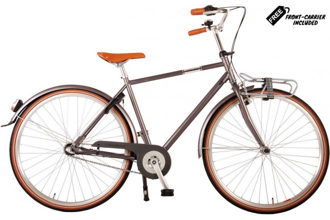 Afbeelding laden in galerijviewer, VOLARE Lifestyle Jongensfiets Tiener 48 cm lage zadelstandGrijs 3 versnellingen