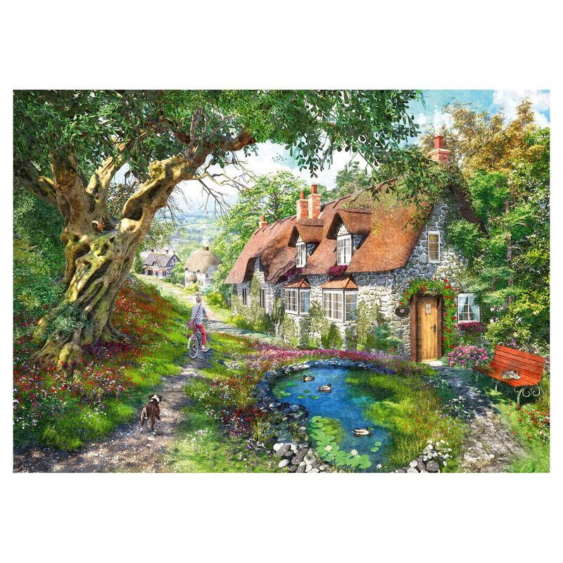 Afbeelding laden in galerijviewer, Ravensburger Flower Hill Lane, 1000st.