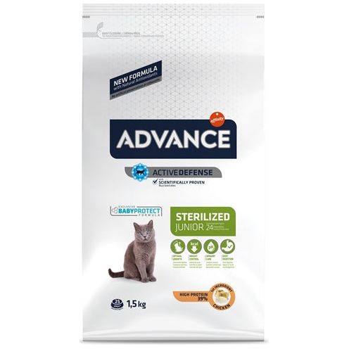 Afbeelding laden in galerijviewer, Advance Cat junior sterilized chicken