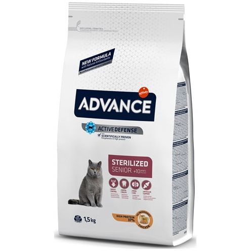 Afbeelding laden in galerijviewer, Advance Cat sterilized sensitive senior 10+