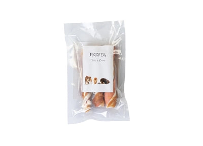 Afbeelding laden in galerijviewer, Petstyle living twisted stick multicolor met kip