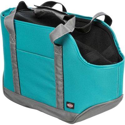 Afbeelding laden in galerijviewer, Trixie Hondentas alea petrol grijs