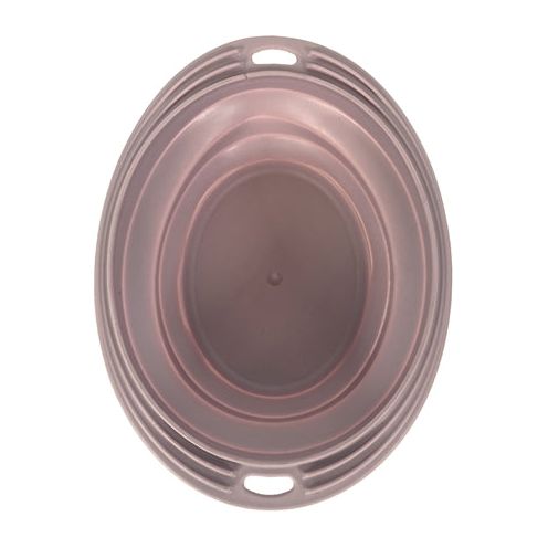 Afbeelding laden in galerijviewer, Happy pet Mad about pets voerbak drinkbak opvouwbaar blush roze