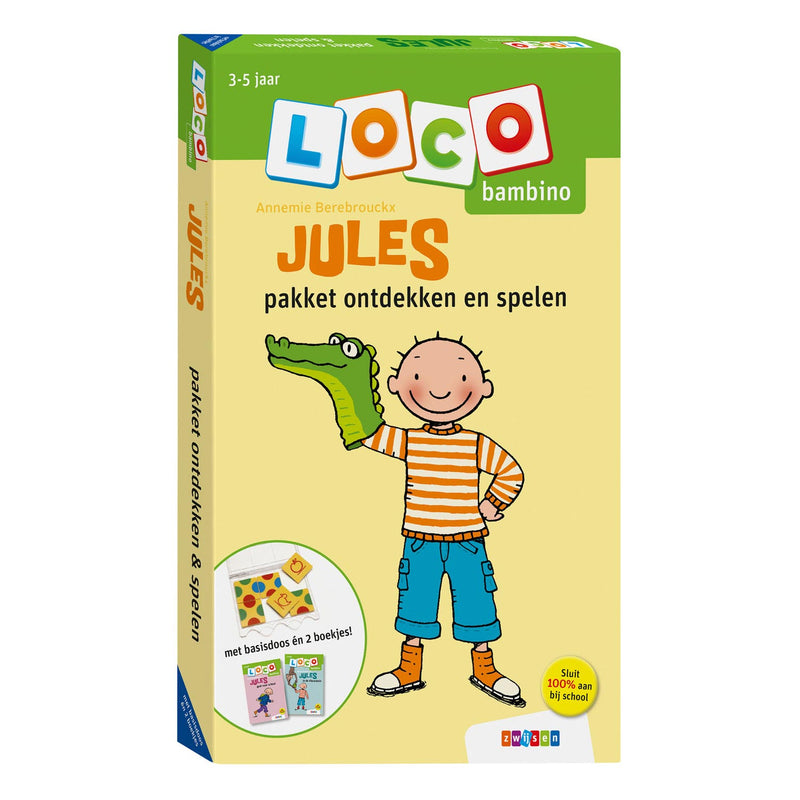 Afbeelding laden in galerijviewer, Loco Bambino Pakket Jules Ontdekken en Spelen (3-5 jaar)