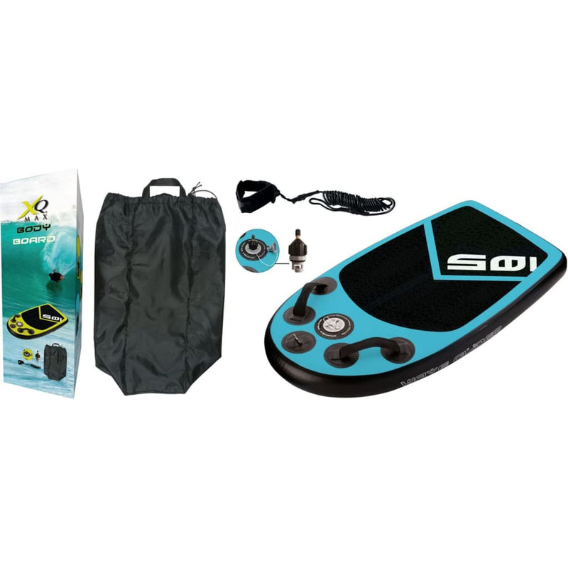 Afbeelding laden in galerijviewer, XQ Max XQ Max Bodyboard 105x60x10 cm blauw en zwart