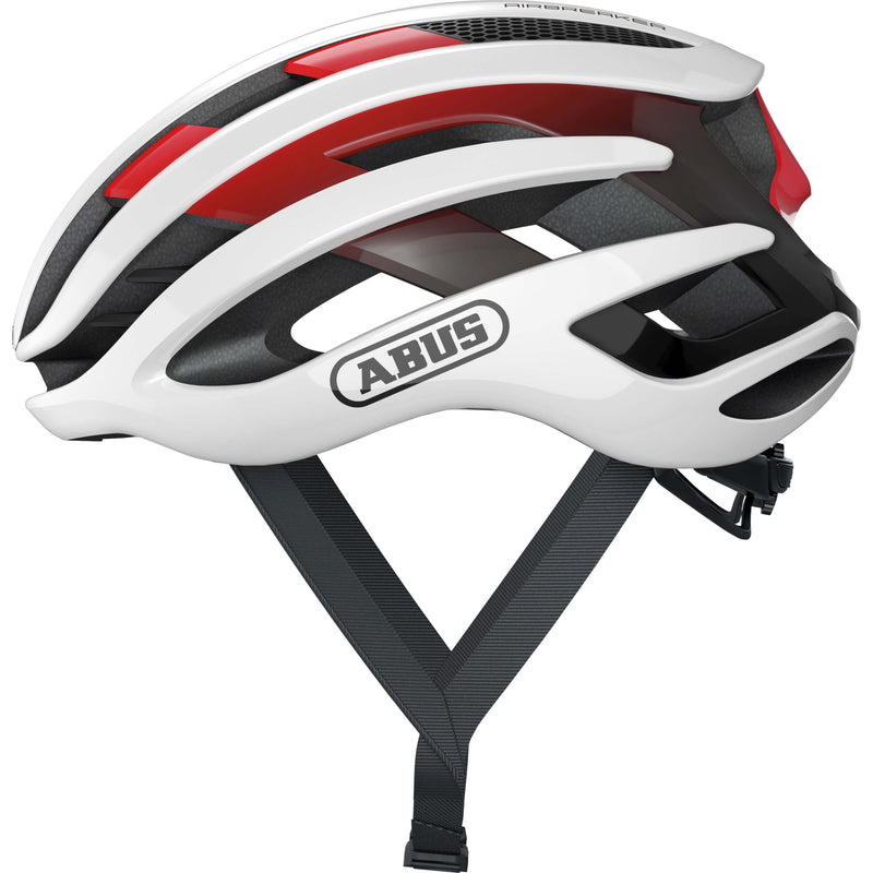 Afbeelding laden in galerijviewer, Abus Helm AirBreaker Wit Rood S 51-55cm