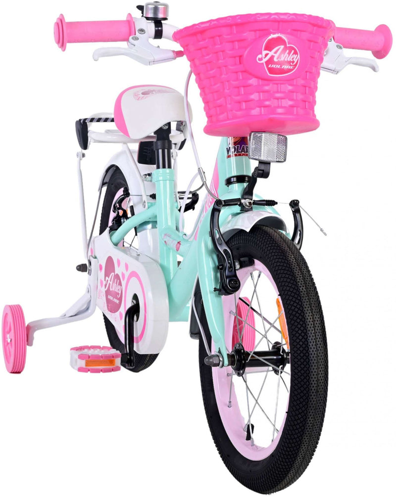 Afbeelding laden in galerijviewer, Volare Ashley Kinderfiets Meisjes 14 inch Groen Twee Handremmen