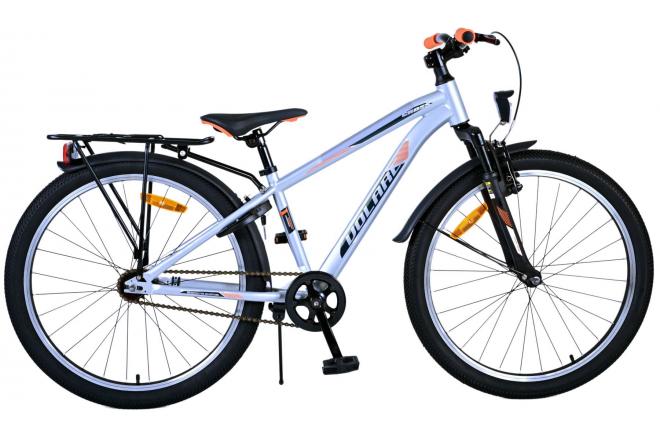 Afbeelding laden in galerijviewer, Volare Cross Kinderfiets Jongens 24 inch Zilver