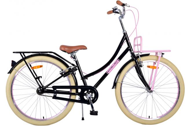 Afbeelding laden in galerijviewer, Volare Volare Kinderfiets Meisjes 26 inch Zwart Twee handremmen