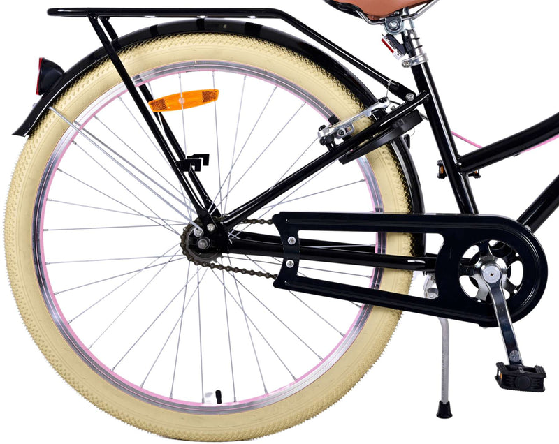 Afbeelding laden in galerijviewer, Volare Volare Kinderfiets Meisjes 26 inch Zwart Twee handremmen