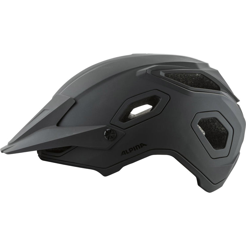 Afbeelding laden in galerijviewer, Alpina sports mtb helm comox 52-57 mat zwart
