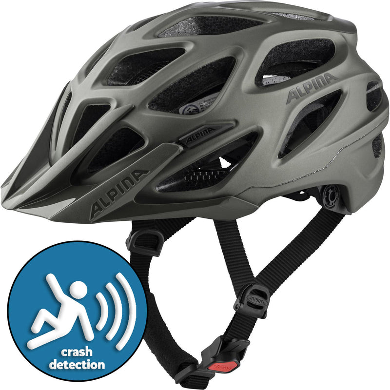 Afbeelding laden in galerijviewer, Alpina sports mtb helm mythos 3.0 tocsen 52-57 mat grijs