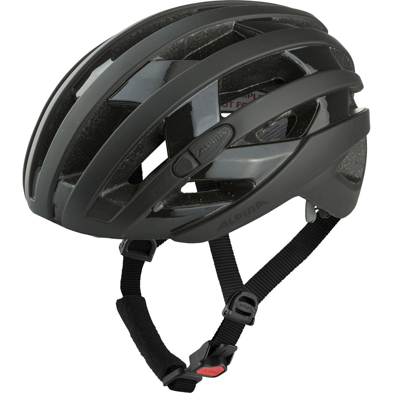 Afbeelding laden in galerijviewer, Alpina sports racehelm ravel 55-59 mat zwart